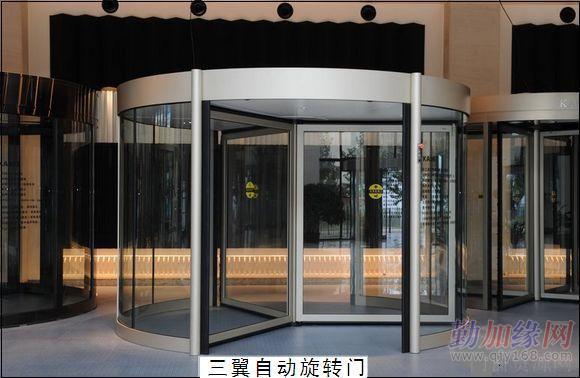 三翼自动旋转门效果图|三翼手动旋转门报价|三翼旋转门商家
