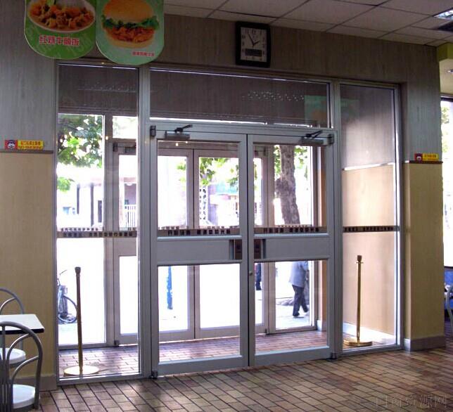 供应南通肯德基门 银行专用铝合金门生产厂家