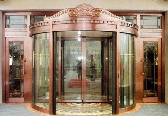 扬州金亿旋转门工程安装厂家