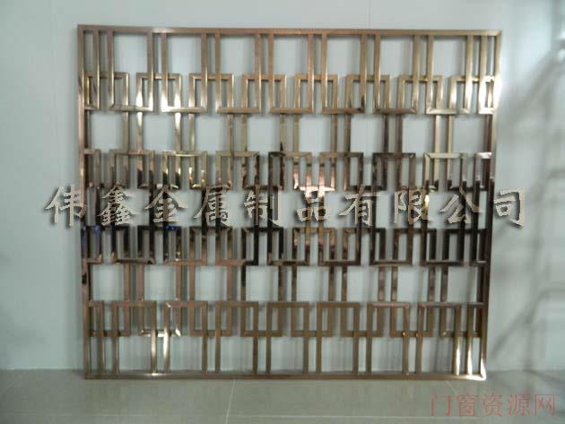 不锈钢制品屏风