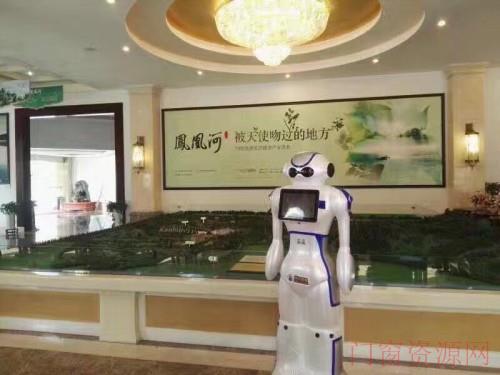 深圳市卡伊瓦商务迎宾机器人大白