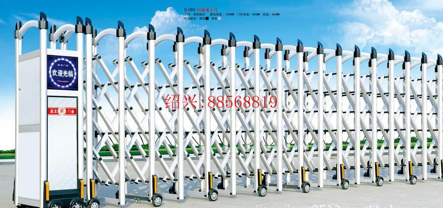 绍兴群贤路漯河哪里有伸缩门卖 漯河伸缩门安装