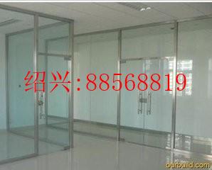 绍兴嵊县迎泽区安装玻璃隔断推拉门玻璃门保质保量店