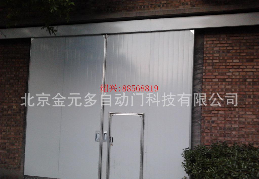绍兴四换三名柯桥大型工业别墅门电动平移门彩钢推拉门885批发